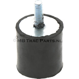 Rubberen demper voor motorkapvergendeling