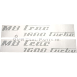 Transferset MB Trac 1600 turbo, olijfgroen