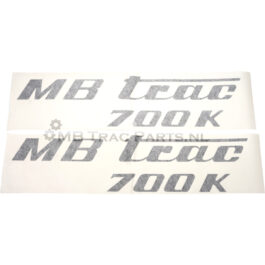 Transferset MB Trac 700 K, zwart, links en rechts